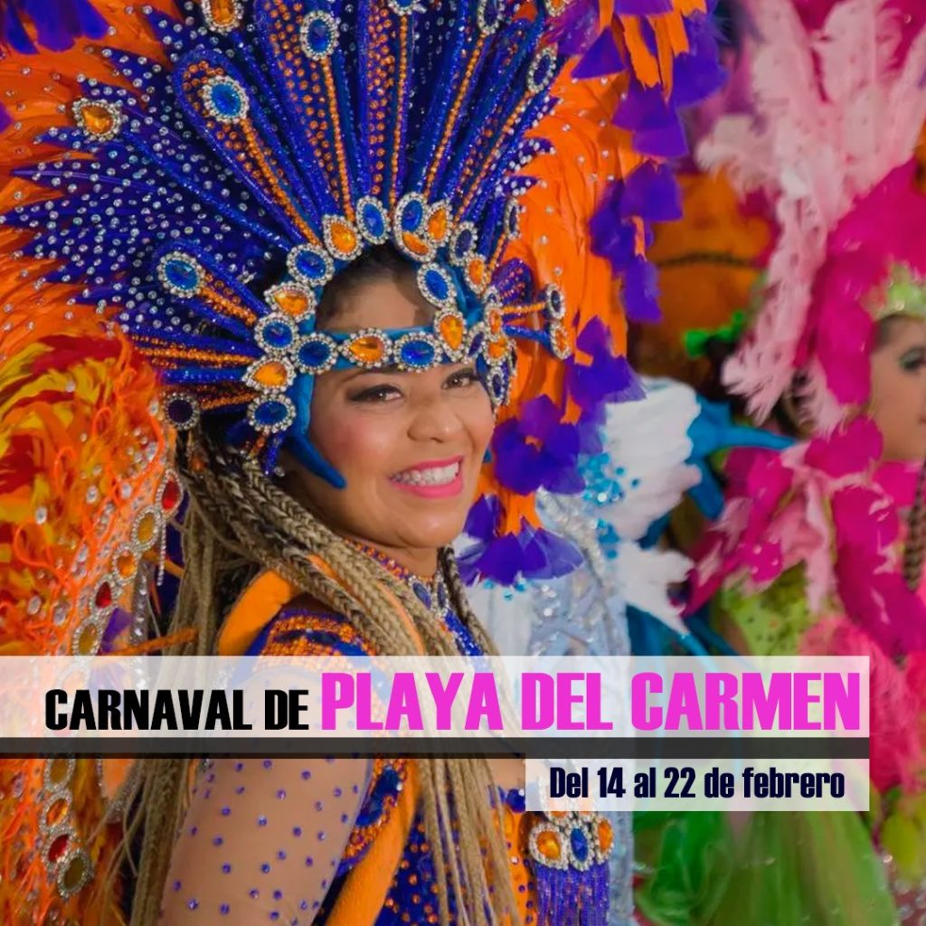 Carnavales en México Playa del Carmen