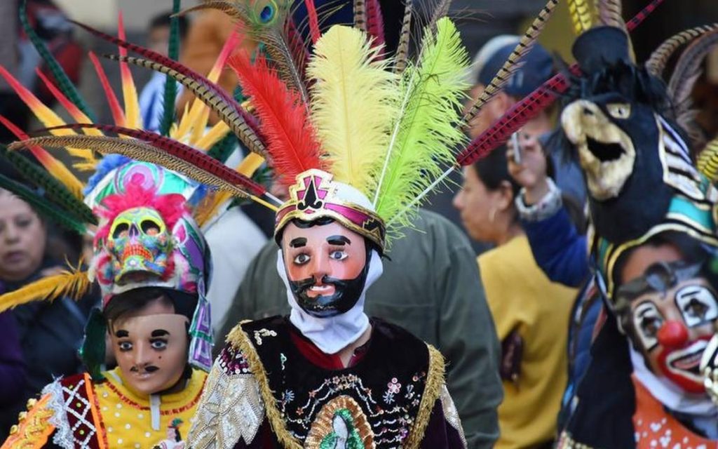 Carnavales en México huehues